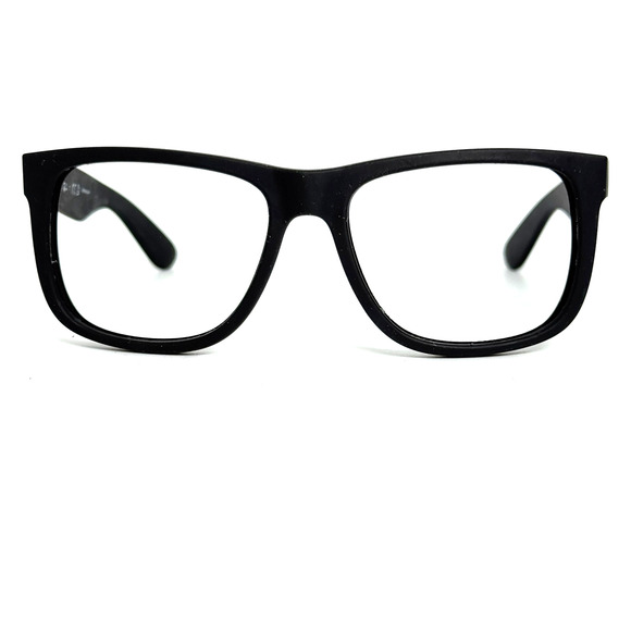 Ray Ban Sunglasses RB 4165 JUSTIN 601/8G Matte Black Rubber 54-16 145 H18699 - Picture 1 of 7